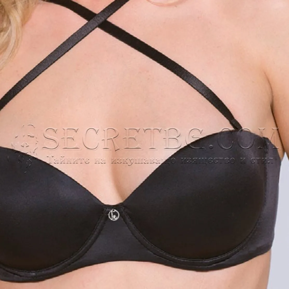 Сутиен Lormar For Me Double MULTI 12, Мултифункционална Бриджитка черна