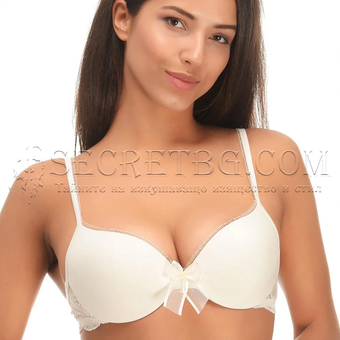 Сутиен Leilieve 801 изчистен с лек Push Up ефект шампанско
