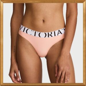Дамска Прашка Victoria's Secret Cool Thong Panty - Розово / Телесна