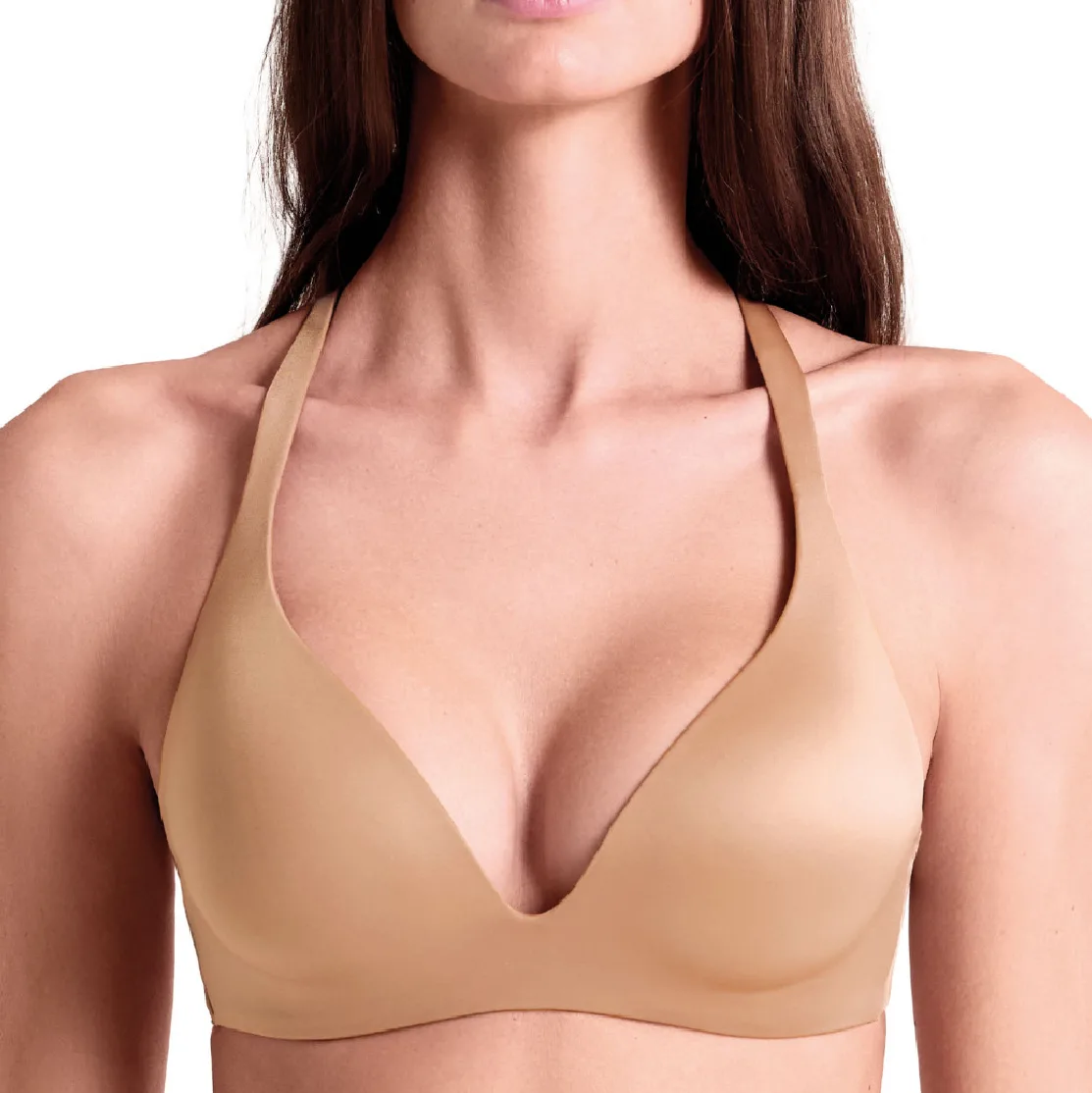 Сутиен без банели Lormar Triangolo Shine - Gold