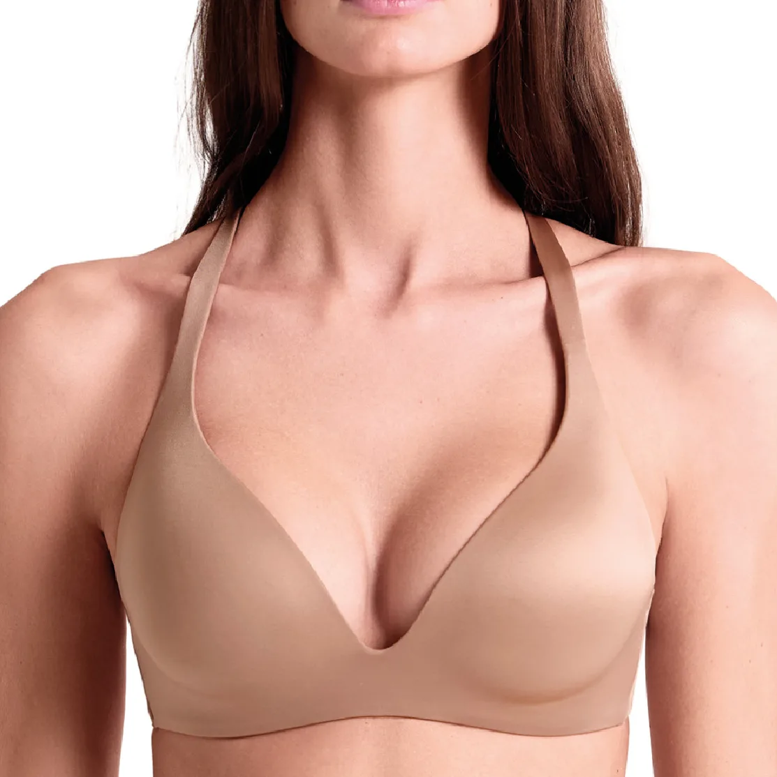 Сутиен без банели Lormar Triangolo Shine - Bronze
