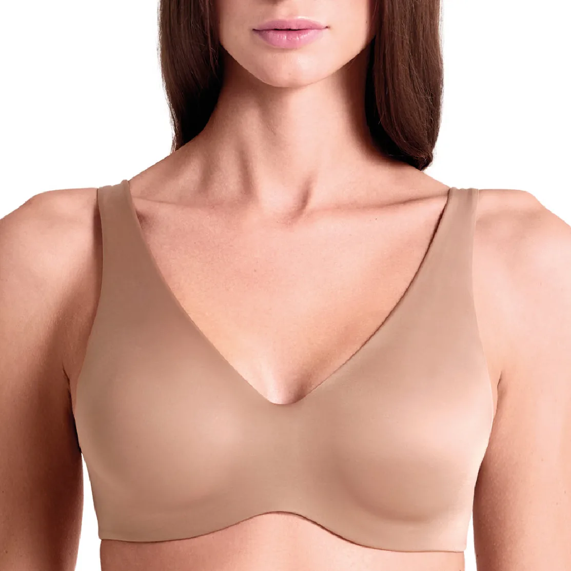 Сутиен без банели Lormar Triangolo Shine - Bronze