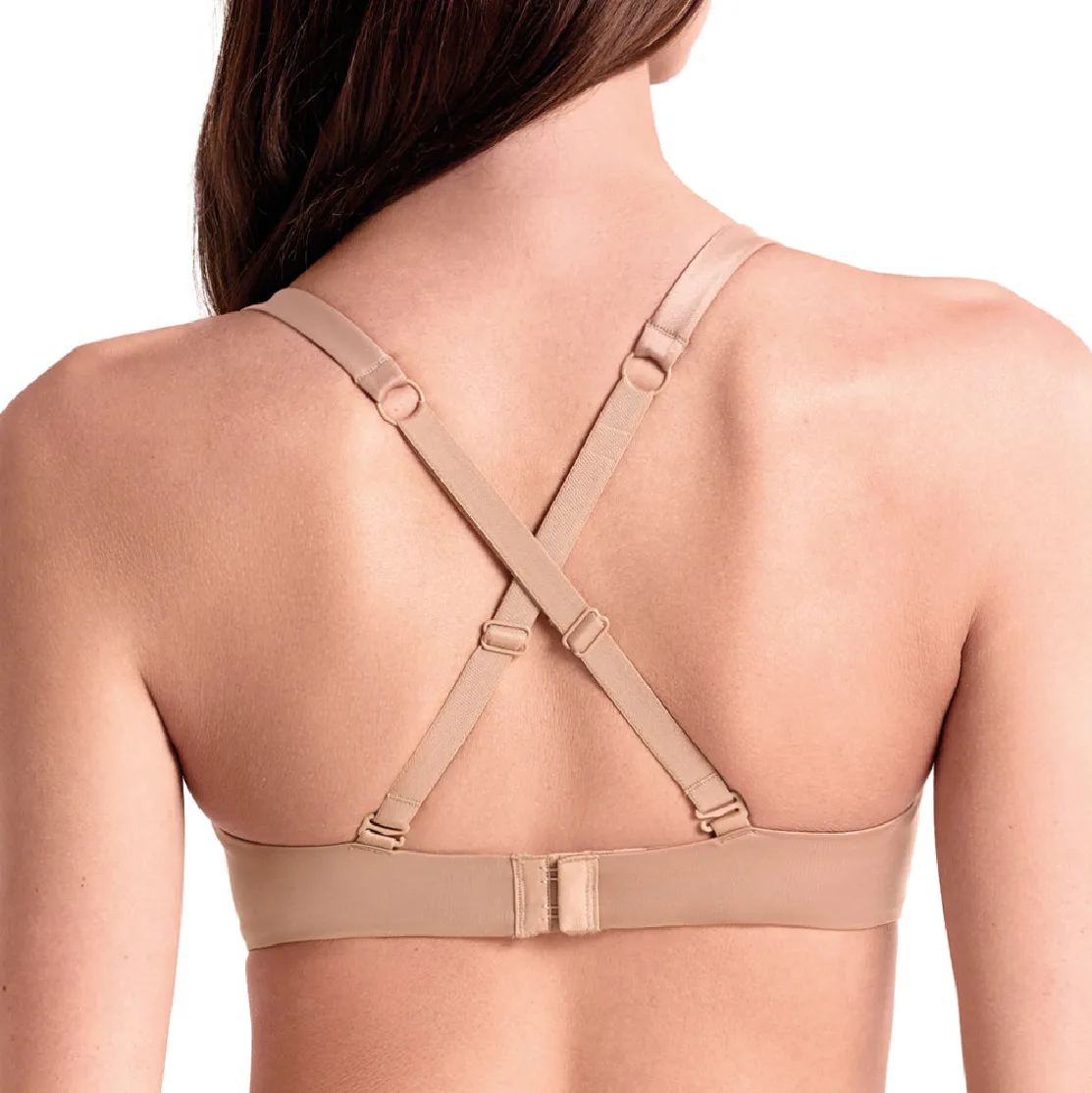 Сутиен без банели Lormar Triangolo Shine - Bronze