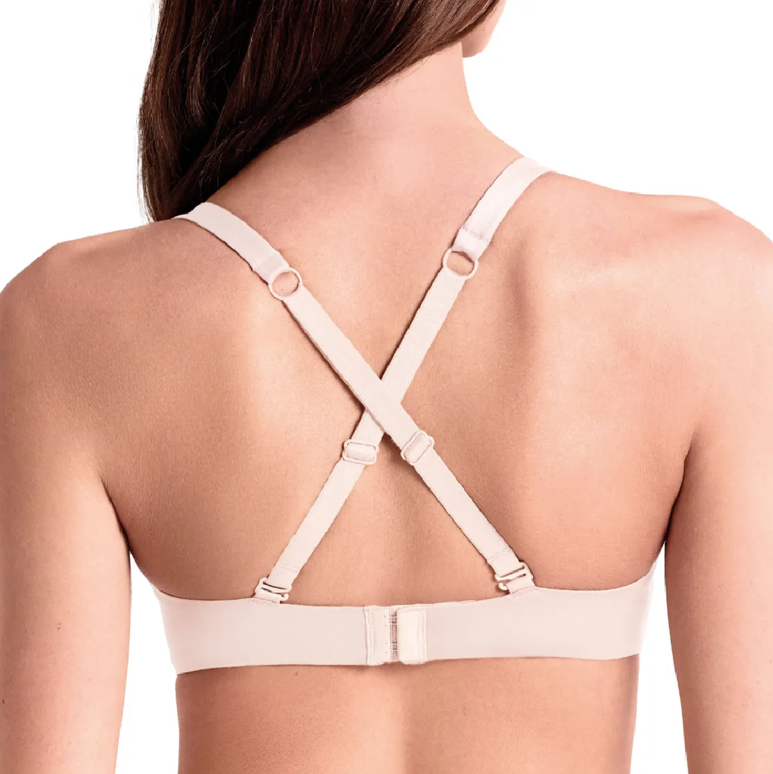 Сутиен без банели Lormar Triangolo Shine - Талк